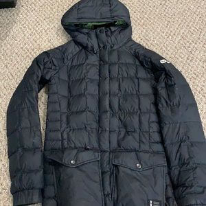 Long Nike down jacket